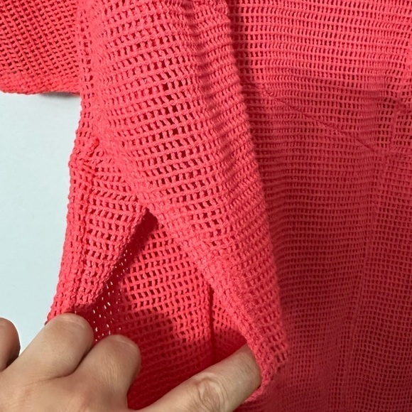 Cynthia Ashby Mesh Tunic Top Oversized - Picture 6 of 8